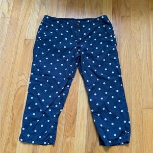Abercrombie & Fitch Polka Dot Capris